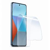 Coverzone Xiaomi Redmi Note 9S İle Uyumlu Yüksek Kalite Full Ekran Koruma Camı Tam Uyum Çizilmeye Dayanıklı Seramik 8-9H Nano Esnek Micro Glass Ekran Koruyucu Film