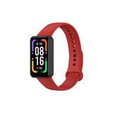 Coverzone Xiaomi Redmi Smart Band Pro Ile Uyumlu Saat Kayışı Ent Kaliteli Spor Saat Termoplastik Kırmızı