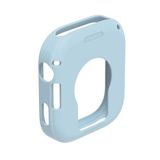 Coverzone Xiaomi Redmi Watch 6 Uyumlu Siyah Silikon Saat Kılıfı | Darbe Koruyucu, Şık ve Dayanıklı Koruma | Hafif, Esnek ve Kolay Takılabilir (Açık Mavi)