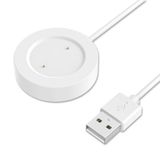 Coverzone Xiaomi Watch Color 2 ile uyumlu Akıllı Saat için Manyetik Usb Şarj Kablosu Watch Color 2 ile uyumlu Kablo (Beyaz)