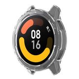 Coverzone Xiaomi Watch S1 Active Gl ile Uyumlu Toz ve Kirden Koruyan Sadece Kasa Koruma Ekran Açık Xiaomi Watch S1 Active Gl ile Uyumlu Akıllı Saat Çerçeve Koruması (Şeffaf)