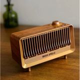 Coverzone Yeni Nesil Retro Radyo Görünümlü Speaker USB TF Aux Bluetooth Müzik Kutusu Retro Teleskopik Anten Type-C Şarj Edilebilir Kahverengi B3 (B3 - Kahverengi)