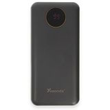 CoverZone Yosonda Led Ekranlı 20.000 mAh 4in1 Dahili Micro USB, Type-C, Lightning ve USB-A kablosu YXD-A67 YXD-A67 Siyah Powerbank