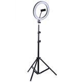 CoverZone Youtuber LED Selfie Işığı Telefon Tutuculu Tripod 14 Inç 2.1 m