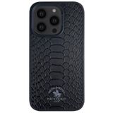 Covpor Kılıf Pu Deri Timsah Tasarım Business Knight Kapak Siyah Iphone 14 Pro ile uyumlu