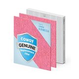COWAY AP-1512HH & 200M Hava Temizleyici Filtre Değiştirme, Pet Filtre Paketi, 2 Pet Koku Giderme Filtresi ve 1 Gerçek HEPA Filtre, 1 Paket, Pembe