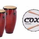 Cox COB100RW 11,75 inç 12,5 inç Red Wine Konga Seti