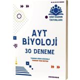Çöz Kazan Yayınları AYT Biyoloji Otuzlu Deneme Sınavı