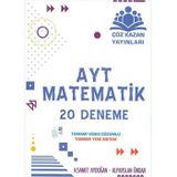 Çöz Kazan Yayınları AYT Matematik 20 Deneme