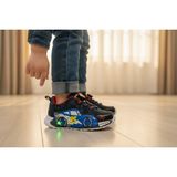 Cozi Company Arabalı ve Işıklı Günlük Akıllı Bağcıklı Çocuk Spor Sneaker Ayakkabı - Lacivert