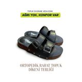 Cozi company Ortopedik Halluks Ve Topuk Dikeni tokalı Günlük Erkek Terlik