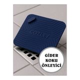 COZLEY Kötü Koku Önleyici Silikon Mat Banyo Mutfak Lavabo Balkon Gider Tıpası Böcek Önleyici Kapak LACİVERT