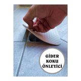 COZLEY Kötü Koku Önleyici Silikon Mat Banyo Mutfak Lavabo Balkon Gider Tıpası Kapağı Böcek Önleyici BEJ