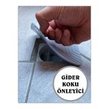 COZLEY Kötü Koku Önleyici Silikon Mat Banyo Mutfak Lavabo Balkon Gider Tıpası Kapağı Böcek Önleyici Gri