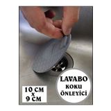 COZLEY Lavabo Kötü Koku Giderici Önleyici Silikon Mat Sızdırmaz Lavabo Tıkacı Lavabo Tıpası Evye Kapağı GRİ