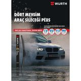 Çözüm Ecumaps Würth Muz Silecek Takımı Opel Corsa C 2000-2006 ile Uyumlu - Siyah