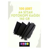 Çözüm Kağıt A4 Siyah Fotokopi Kağıdı 140 Gr 100 Adet