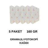 Çözüm Kağıt Gramajlı Fotokopi Kağıdı A4 160 Gr 5 Paket 1250 Yaprak