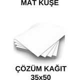 Çözüm Kağıt Mat Kuşe Gramajlı Kağıt 35X50 cm 130 gr - 250 Adet
