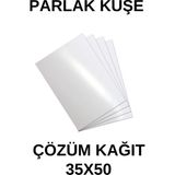 Çözüm Kağıt Parlak Kuşe Gramajlı Kağıt 35X50 cm 200 gr - 125 Adet