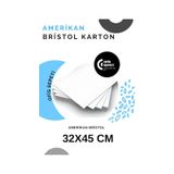 Çözüm Kağıt Seri A3 Amerikan Bristol Karton 300 gr 32X45 cm 100 Adet