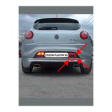 çözüm plastik Fiat Bravo arka çeki demiri kapağı 735441643