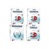 Çözüm Yayınları - 3D TYT Matematik-Türkçe Seti + Deneme Sınavı