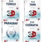 Çözüm Yayınları 3D TYT Sözel Soru Bankası Seti + Deneme Sınavı