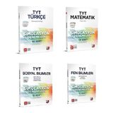 Çözüm Yayınları 3D TYT Türkçe, Matematik, Sosyal Bilimler ve Fen Bilimleri Deneme Seti