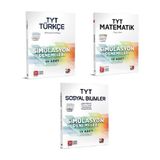 Çözüm Yayınları 3D TYT Türkçe, Matematik ve Sosyal Bilimleri Deneme Seti
