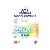 Çözüm Yayınları AYT Edebiyat Sosyal Bilimler 1 Simülasyon Denemeleri