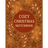 Cozy Christmas Sketchbook: Festive Gingerbread Sketchbook for Drawing, Doodling & Creative Winter Fun