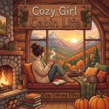 Cozy Girl Cabin Life: Hygge Inspired Coloring Book for Adults & Teens | Easy Bold Line Designs of Mountain Retreats, Fireside Cabins, Warm Textiles & ... Therapy (Cozy Girl Collection, Band 8)
