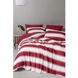 Cozy Home Festive Çift Kişilik Lastikli Çarşaflı Nevresim Takımı Jolly Kırmızı