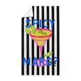 Cozy Home Heatwave Plaj Havlusu Spicy Rita Siyah