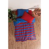 Cozy Home Popping Colors Tek Kişilik Lastikli Çarşaflı Nevresim Takımı Blaze Kırmızı