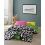 Cozy Home Popping Colors Tek Kişilik Lastikli Çarşaflı Nevresim Takımı Dazzle Yeşil