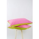 Cozy Home Popping Colors Yastık Kılıfı Dazzle Pembe-Sarı 50X70