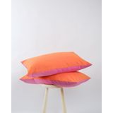 Cozy Home Popping Colors Yastık Kılıfı Dusk Pembe-Turuncu 50X70