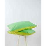 Cozy Home Popping Colors Yastık Kılıfı Sage Sarı-Yeşil 50X70 - Yeşil - Sarı - 50 x 70
