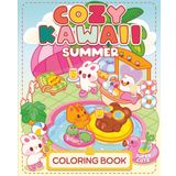 Cozy Kawaii Coloring Book: Summer Splash | Super Cute Relaxing Coloring Pages for Adults & Teens (Cozy Kawaii Cute Coloring Books, Band 5)
