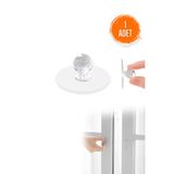 COZY SENSE Dolap Kulpu 1 Adet Çok Amaçlı Kristal Başlıklı Tutacak Askı Cam Ayna Dolap Askısı Kanca Organizer