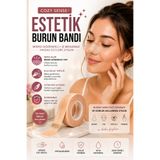 COZY SENSE Estetik Burun Bandı Burun Ameliyat Sonrası Mikro Gözenek Yüz Cilt Göz Altı Bant İzsiz Yara Bandı
