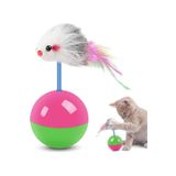 COZY SENSE Kedi Oyun Topu Fareli Hacı Yatmaz Akıllı Kedi Topu Yavru Kedi Oyuncakları Oyun Tüneli Köpek Yatağı