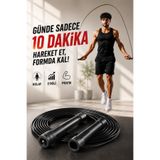 COZY SENSE Sporcu Atlama İpi Profesyonel İp Atlama Ekipmanı Evde Fitness Kas Geliştirici Koordinasyon Aleti