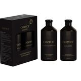 Cozyce 600 ml Tuzsuz Şampuan + Brezilya Fönü Keratini 600 ml Saç Düzleştirici Keratin