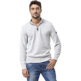 CP290 Erkek Fermuarlı Sweatshirt – Pamuklu Konfor, Sportif Stille Buluşuyor - Gri - 3XL