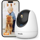 Cp3 1080P Ev Güvenlik Kamerası, Bebek Monitörü/evcil Hayvan/yaşlılar Için 360 Derece Wifi Kam - Standart