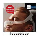 Cpapbipap Dreamwear Uyku Apnesi Maskesi Beyaz Renkli Filtre Tipi ile Yüksek Konfor Sağlayan Ürün