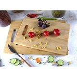 Cpc E-Ticaret Bambu Kesme Tahtası 2'li Takım 20X28 / 24X33 cm